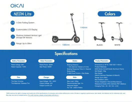 NEON Lite ES10 - OKAI